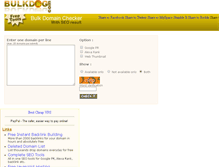 Tablet Screenshot of bulkdog.com